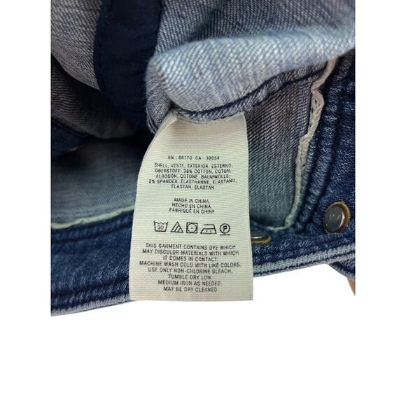 Pilcro and the Letterpress Anthropologie Slim Cropped Jacket Size XS Y2k 90s - Picture 8 of 9